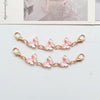 2pcs New Fashionable and Exquisite Alloy Pink Shoe Charms