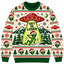 Get In Loser Alien Sweatshirt, Funny UFO Christmas Abduction Ugly Xmas Sweater