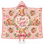 Personalized Best Gigi Ever Photo Collage Hooded Blanket, Pink Grandma Gift