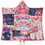 Nurse Appreciation Hooded Blanket – Pink Ribbon Support Gift for Nurses