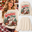 Retro It's The Most Wonderful Time Cream Graphic Sweatshirt