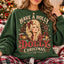 Have A Holly Dolly Christmas Sweatshirt, Country Music Christmas Crewneck