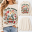 Cozy Tis The Season Winter Cabin & Snowman Christmas Crewneck