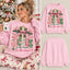 Jesus Is The Reason For The Season Pink Coquette Christmas Sweatshirt