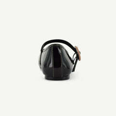 Mariana: Flat Mary Jane - Black