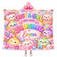 Personalized Just A Girl Who Loves Squishies Hooded Blanket, Custom Name Gift