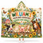 Personalized Kids Wildflower Adventures Hooded Blanket - Cute Farm Animals Floral Fleece Blanket Gift