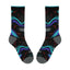 Aqua 2025 Sneaker Match Socks – Air Jordan 8 Retro Inspired Mid-Cut Crew Socks