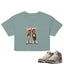 Bad Boys Crop Top to Match Air Jordan3 Laser Women's Crop ZillyKick
