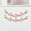 2pcs New Fashionable and Exquisite Alloy Pink Shoe Charms