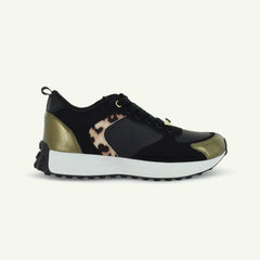 Bastille: Retro Runner - Black/Animal Print