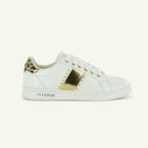 Eclair: Court Shoe - White