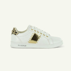 Eclair: Court Shoe - White