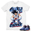 I'm Just Saiyan Shirt To Match Air Jordan 6 x Awake NY Midnight Navy Unisex Cotton Graphic Tee
