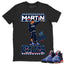 Martin Get Tah Steppin Shirt To Match Air Jordan 6 x Awake NY Midnight Navy Unisex Cotton Graphic Tee