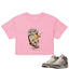 Skate Boy Crop Top to Match Air Jordan3 Laser Women's Crop ZillyKick