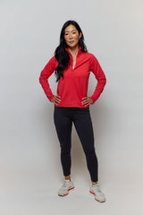 Foudy Mid-Weight Long Sleeve ½ Zip Top