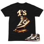 1's Dripping Shirt To Match Air Jordan 1 Love Letter Unisex Cotton Graphic Tee