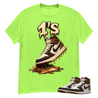 1's Dripping Shirt To Match Air Jordan 1 Love Letter Unisex Cotton Graphic Tee