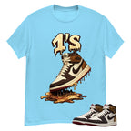 1's Dripping Shirt To Match Air Jordan 1 Love Letter Unisex Cotton Graphic Tee