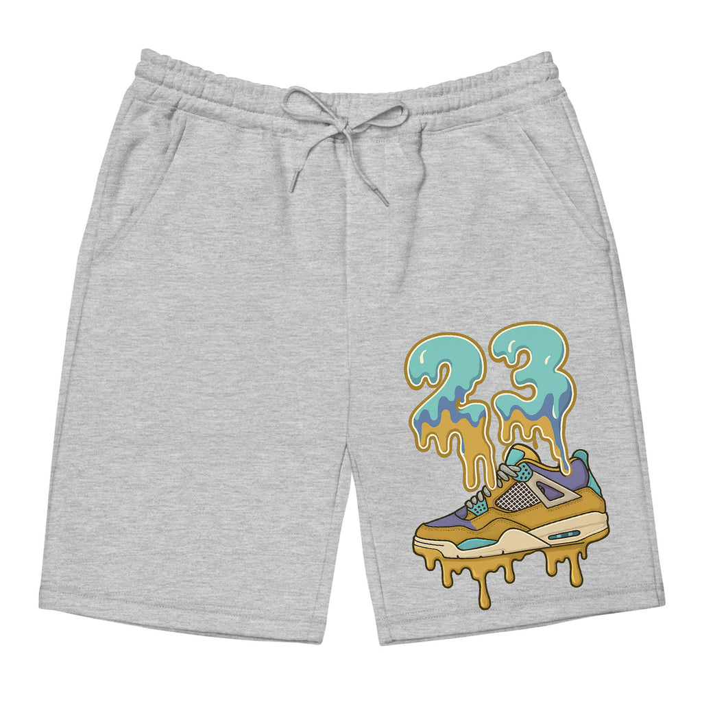 23 Dripping Mens Fleece Shorts, Union LA x Air Jordan 4 Retro 'Desert Moss Men Shorts
