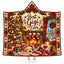 Best Gigi Ever Christmas Hooded Blanket, Festive Cozy Grandma Gift