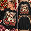Better Not Pout Sweatshirt – Cool Santa with Sunglasses Crewneck