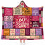 Custom Name 60th Birthday Wearable Hooded Blanket - Milestone Birthday Gift