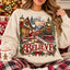 Believe Christmas Sweatshirt, Vintage Christmas Express Train Crewneck