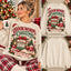 Bookworm Christmas Sweatshirt – "Just One More Chapter" Books Crewneck