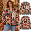 Cozy Sweet Moments Brighter Day Christmas Knitted Cardigan, Festive Winter Outfit Sweater