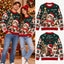 Personalized Cat Person Christmas Sweater - Custom Holiday Gift for Cat Moms & Dads