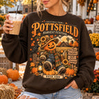 Pottsfield Harvest Festival Sweatshirt, Pick Your Vegetables Cozy Fall Sweater