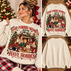 Reading Is My Jam Book Genres Bookshelf Sweatshirt