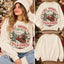 All Aboard Polar Express Christmas Steam Train Sweatshirt