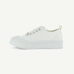 Court Royale: Vulcanized Court Shoe - White