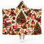Festive Christmas Hooded Wearable Blanket - Perfect Christmas Gift for Family & Friends