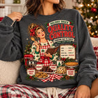 Holiday Snack Quality Control Christmas Sweatshirt, Winter Sweater Outfit