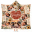 Personalized I Love You Grandma Photo Collage Hooded Blanket, Custom Gift