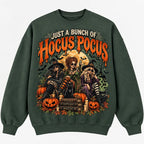 Its Just A Bunch Of Hocus Pocus Witch Halloween Sweatshirt,  Autumn Sweater Outfit