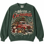 Let It Snow Snowman Merry Christmas Sweatshirt, Winter Sweater Outfit