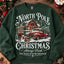 North Pole Christmas Farm Fresh Trees Christmas Sweatshirt, Winter Sweater Outfit