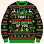 That Wasn't Very Data-Driven Of You Sweatshirt, Funny Data Analyst Xmas Sweater