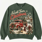 Small Town Christmas North Pole Sweatshirt, Winter Sweater Outfit