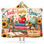 Personalized Teacher Hooded Blanket - Teach Inspire Grow Sunflower Fleece Throw Gift