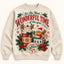 Daily Caffeine Club Christmas Sweatshirt, Funny Gingerbread Coffee Lover Ugly Sweater