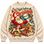 Vintage The Night Before Christmas Sweatshirt, Retro Santa Claus Storybook Ugly Sweater