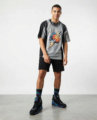Aqua 2025 Sneaker Match Socks – Air Jordan 8 Retro Inspired Mid-Cut Crew Socks