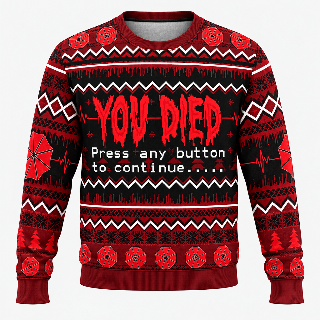 Bản nâng chất lượng của ảnh áo sweater Resident Evil You Died