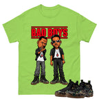 Bad Boys Shirt To Match Air Foamposite Pro Black Camo Unisex Cotton Graphic Tee